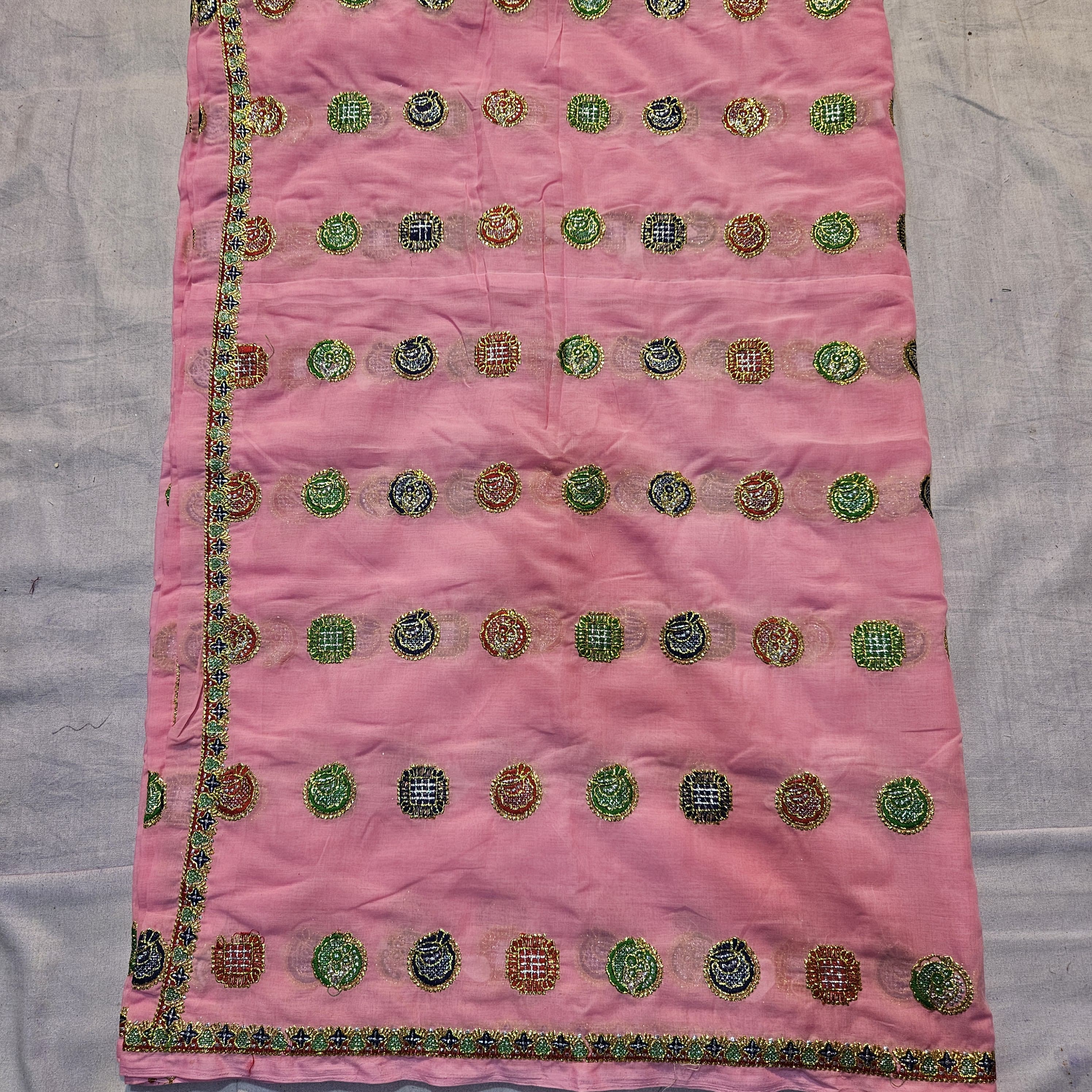 Elegant Light Pink Meenawati Lugdi for Women | Ethnic Wedding Outfit