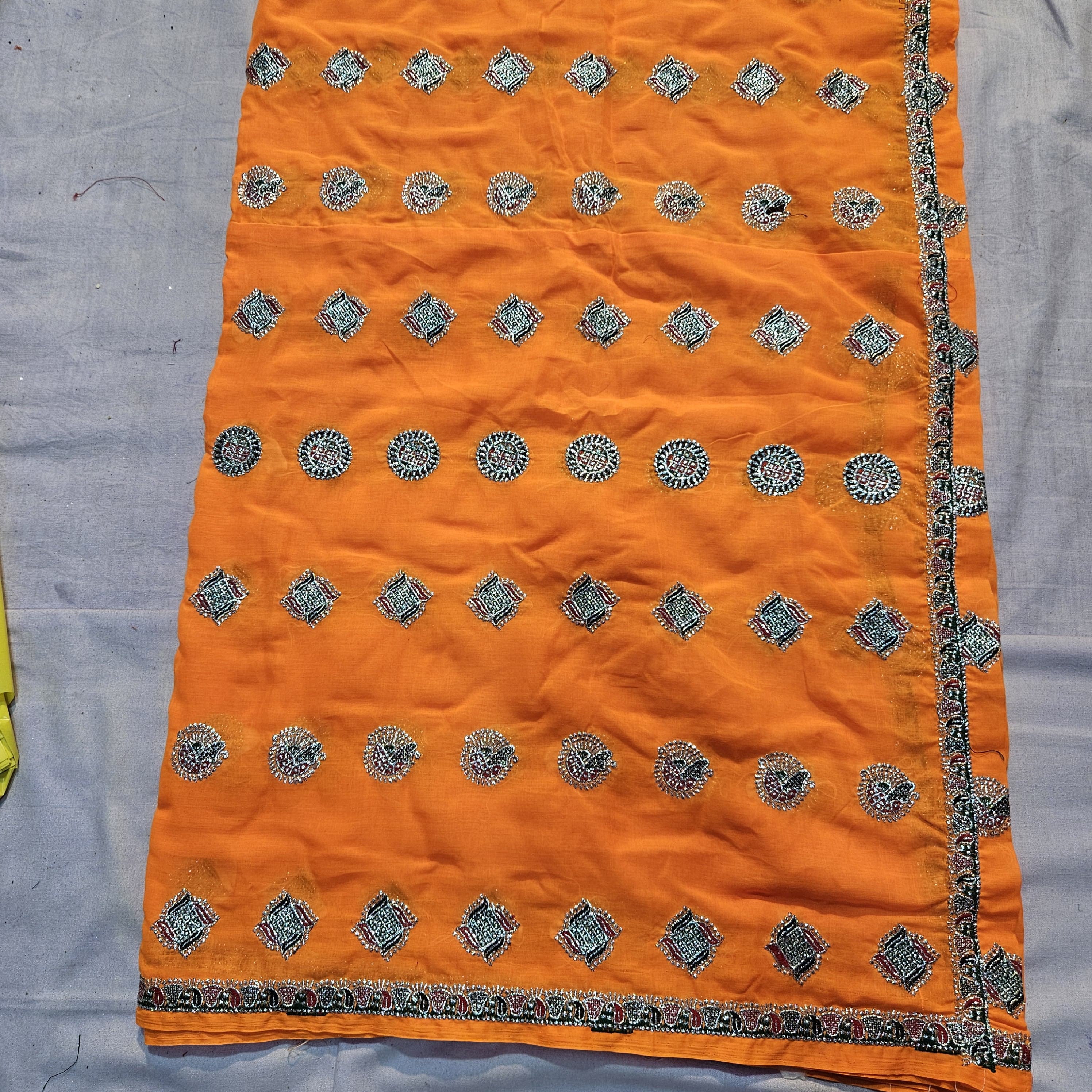 Rajasthani Meenawati Dress – Yellow Dupatta Lehenga Choli for Festive Occasions