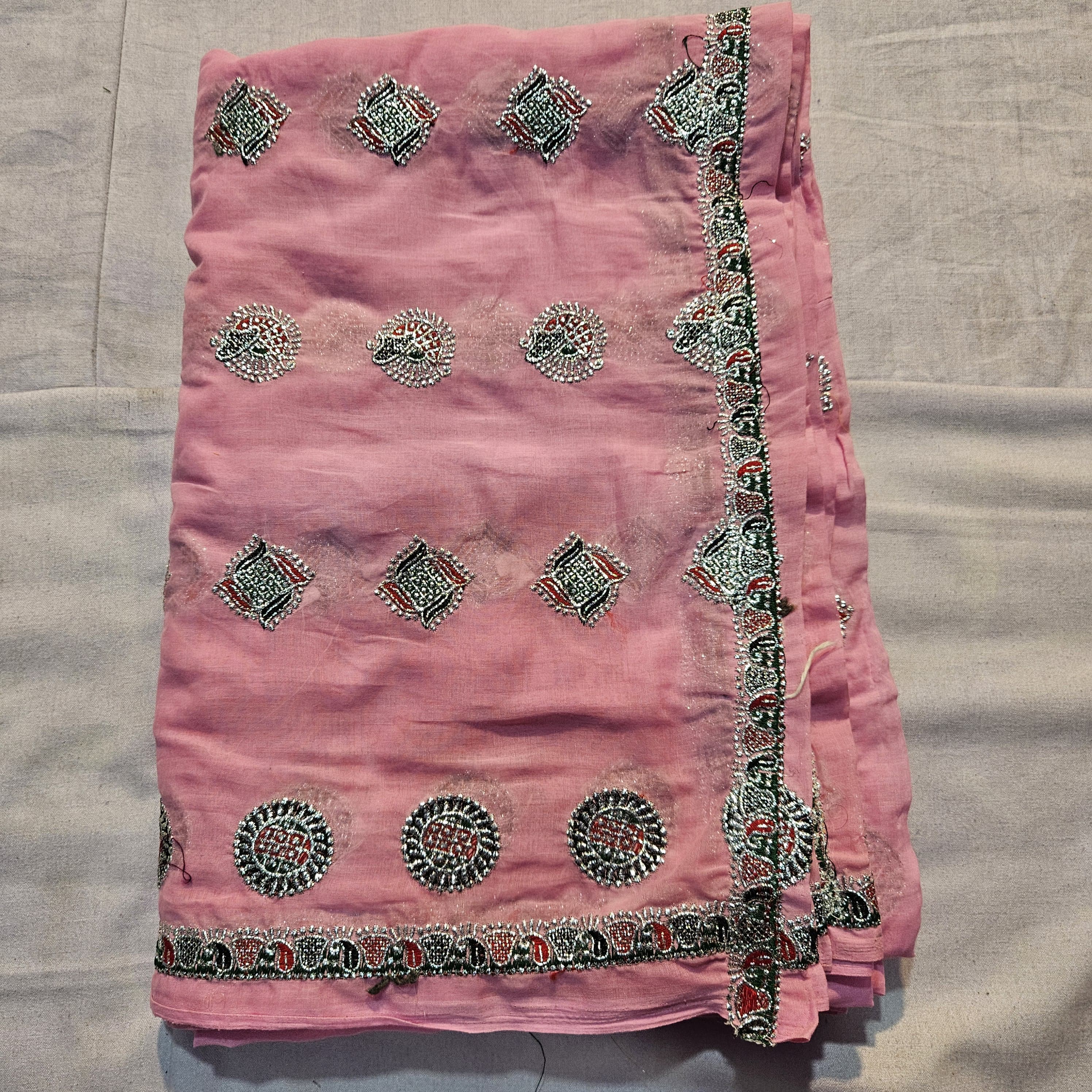 Meenawati Lehenga Choli with Light Pink Lugdi – Rajasthani Festive Outfit