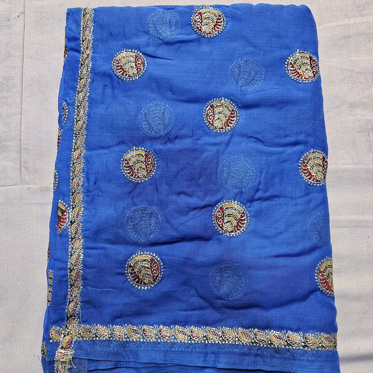 Ethnic Rajasthani Lehenga Choli – Blue Lugdi Festival Outfit