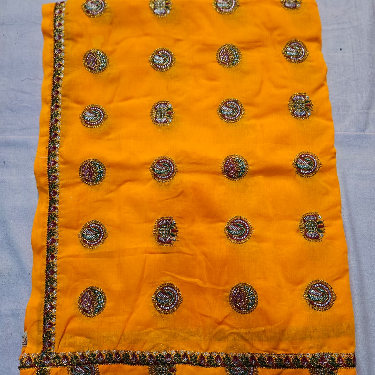 Traditional Yellow Meenawati Dress | Ethnic Lehenga Choli