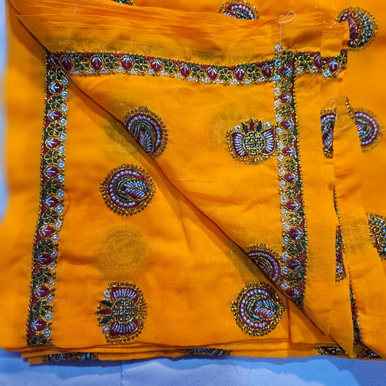 Traditional Yellow Meenawati Dress | Ethnic Lehenga Choli