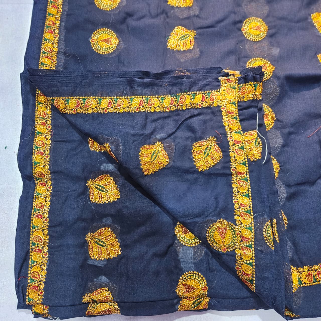 Navy Blue Meenawati Lehenga | Rajasthani Festive & Wedding Wear