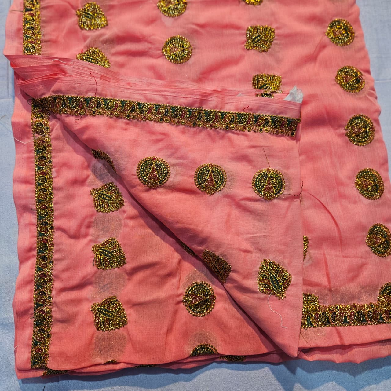 Traditional Baby Pink Meenawati Dress | Ethnic Wedding Lehenga Choli